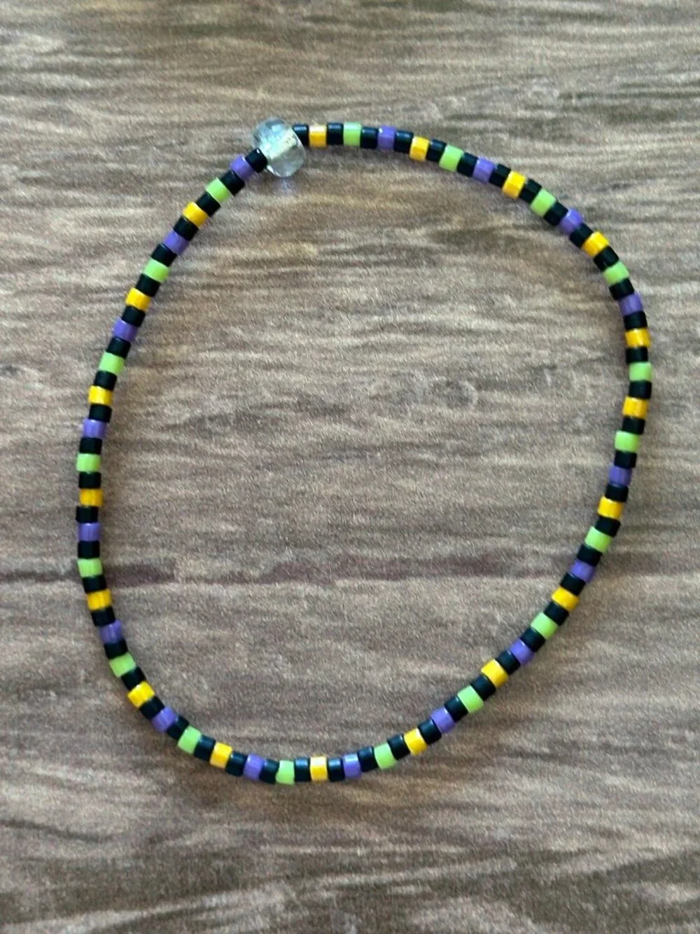 NEW Set of FOUR (4) Handmade Stretch Bracelets Halloween-Child Size